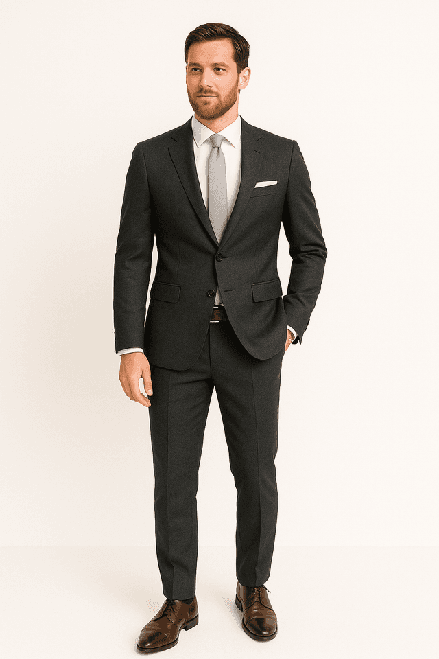 Black suit example
