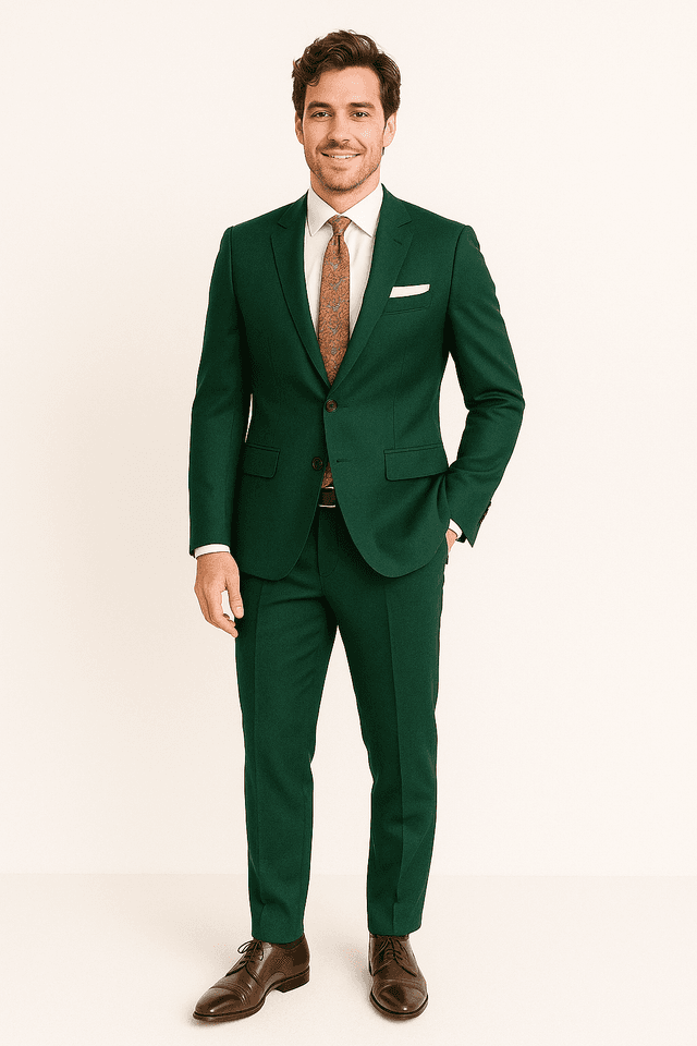 Green suit example