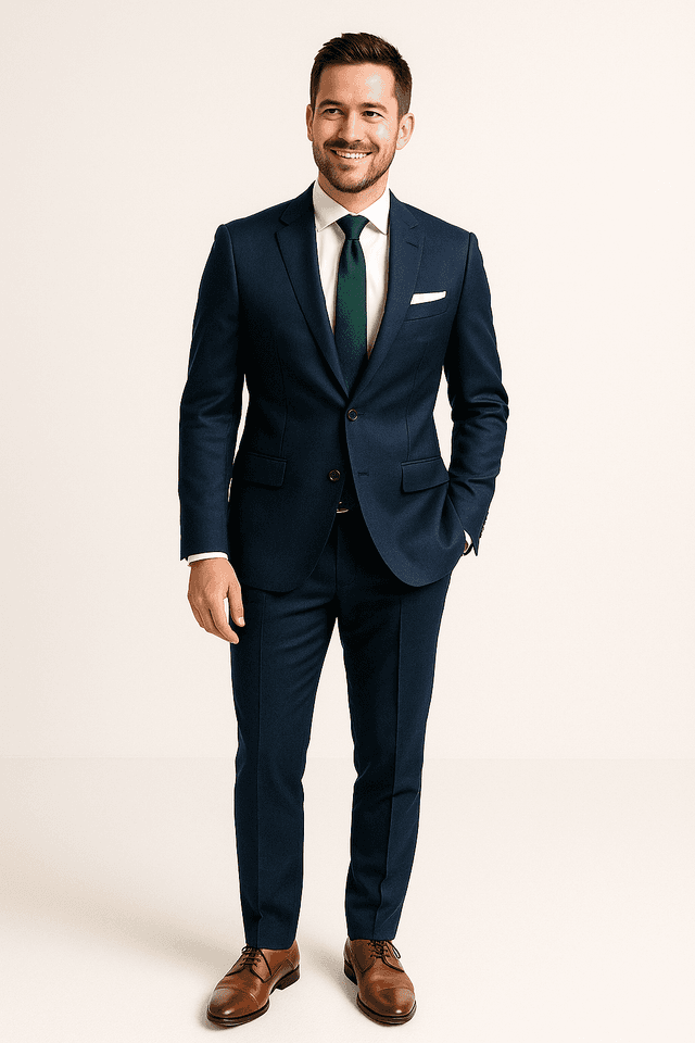 Men's suit example