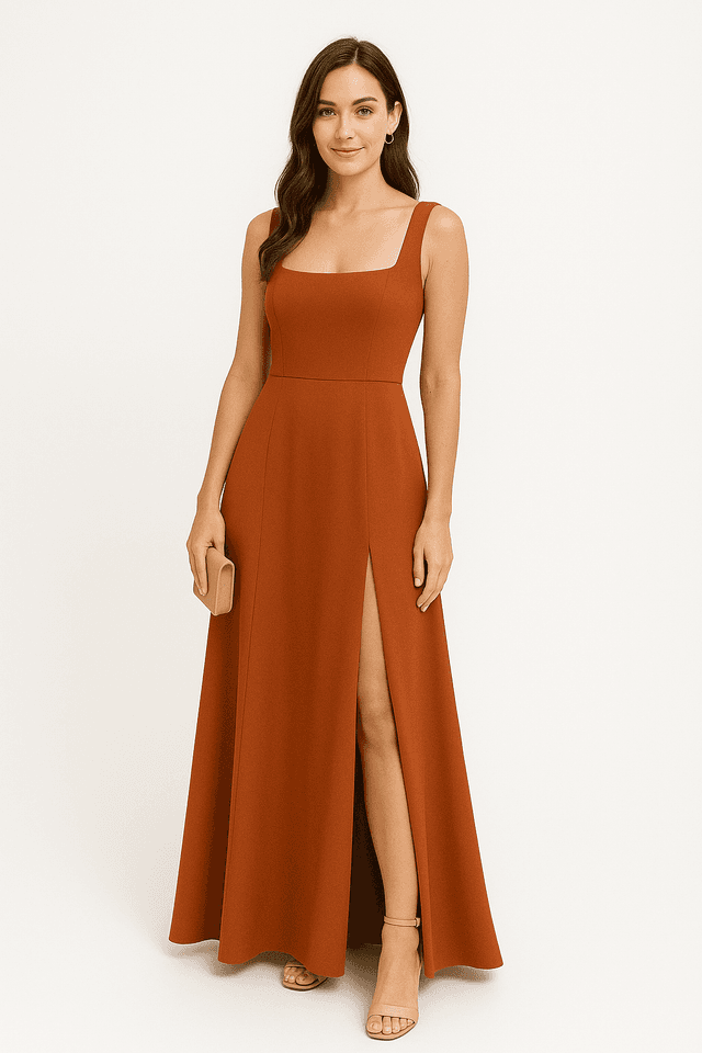 Orange dress example